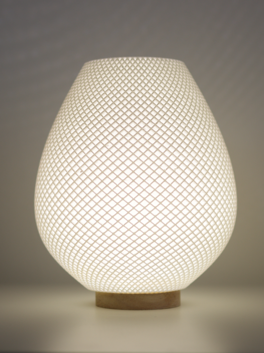 Ornēva Pebble Glow Lamp – Warm Ambient Table Light